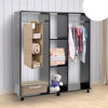 Cloth Organizer - Hanging 3 Shelves Wardrobe Organizer